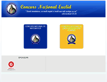 Tablet Screenshot of concurs-euclid.ro